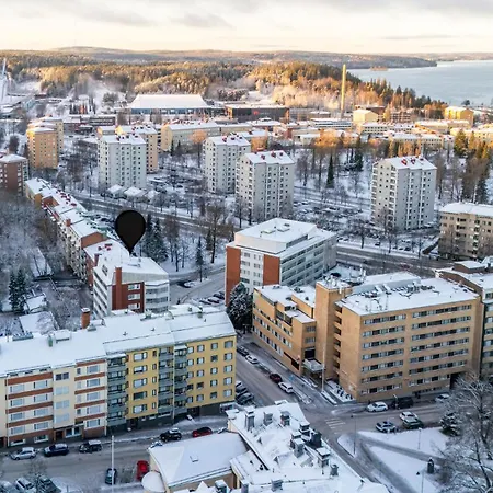 Stylish 47M2 Studio With Private Entrance Lahti Exterior photo